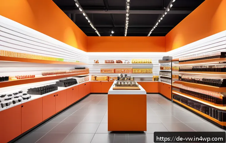 소비자 심리에 따른 신규 시장 발굴 전략 - A warm, inviting retail environment showcasing a diverse group of adult customers engaging emotional...